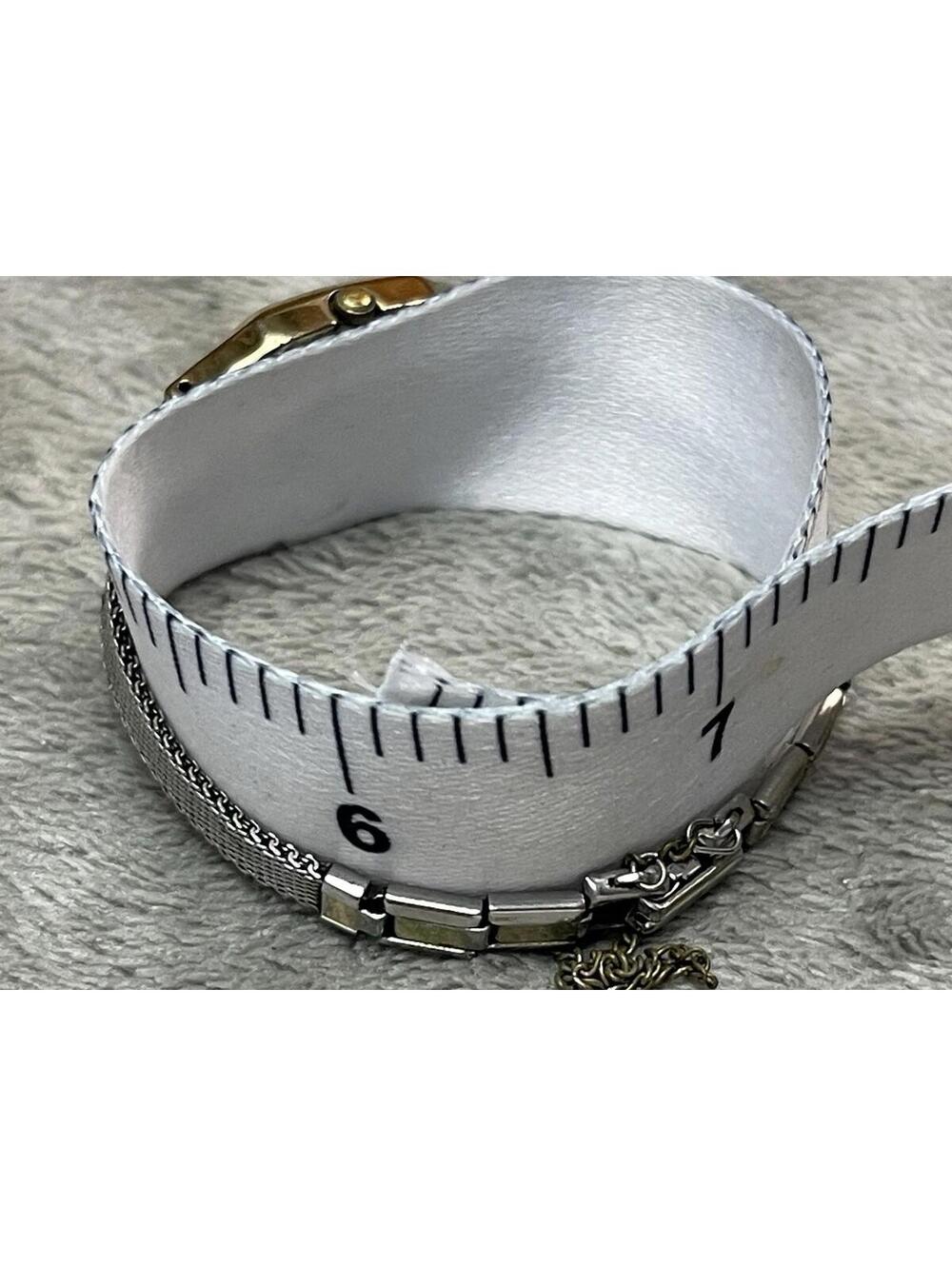 Casio Watch Women 22mm Gold Dial Gold Tone Octagon LQ-312G (Parts/repair ) - Picture 7 of 8